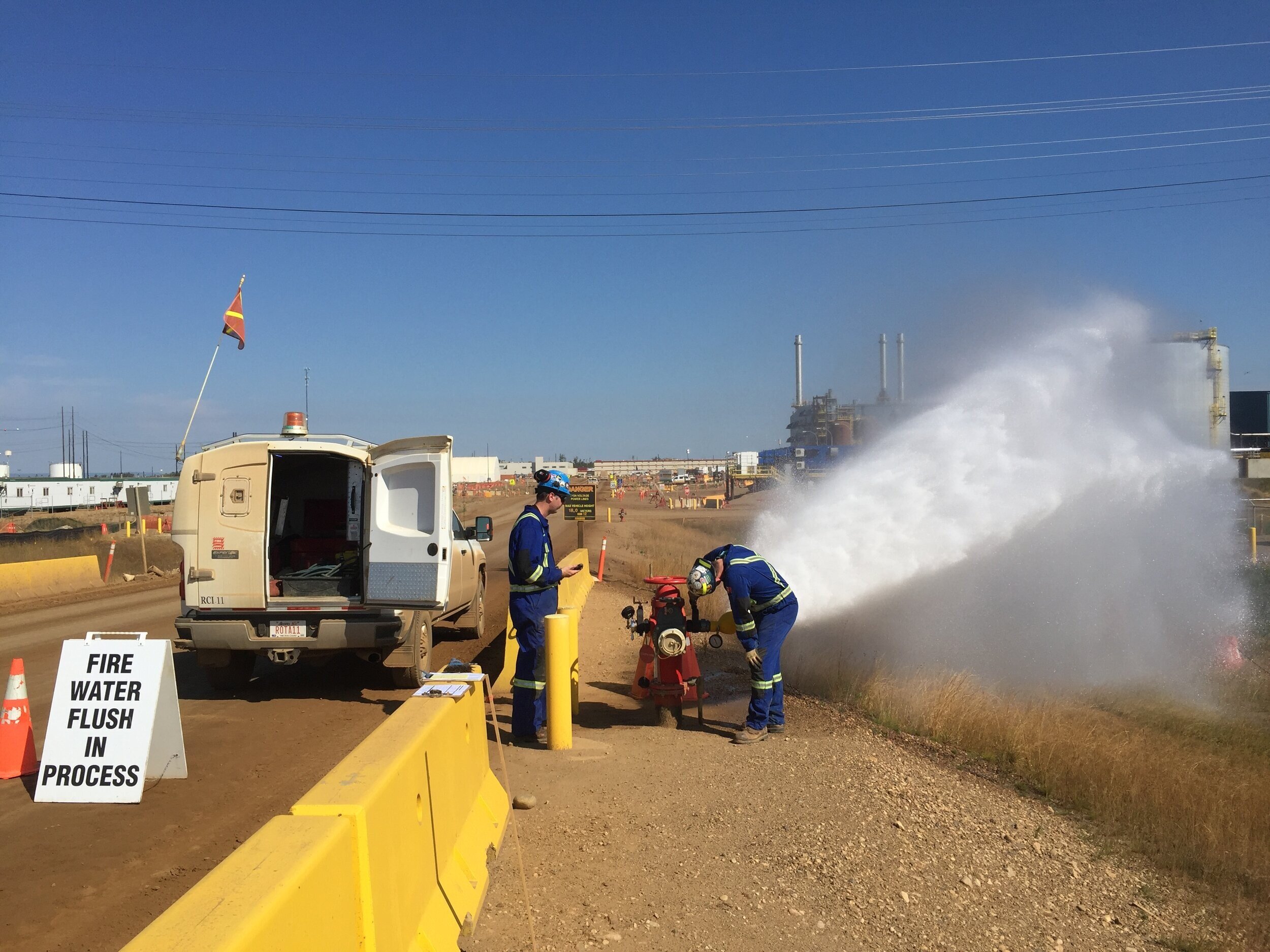 Underground Fire Water Mains Flushing Vs Flow Test, When And How