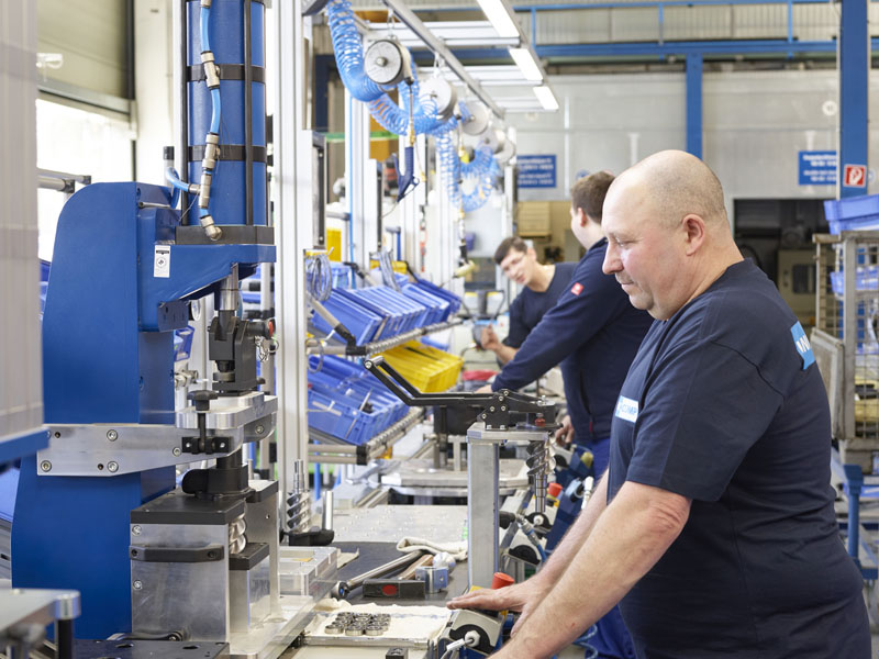 Assembling Production excellence at our factory