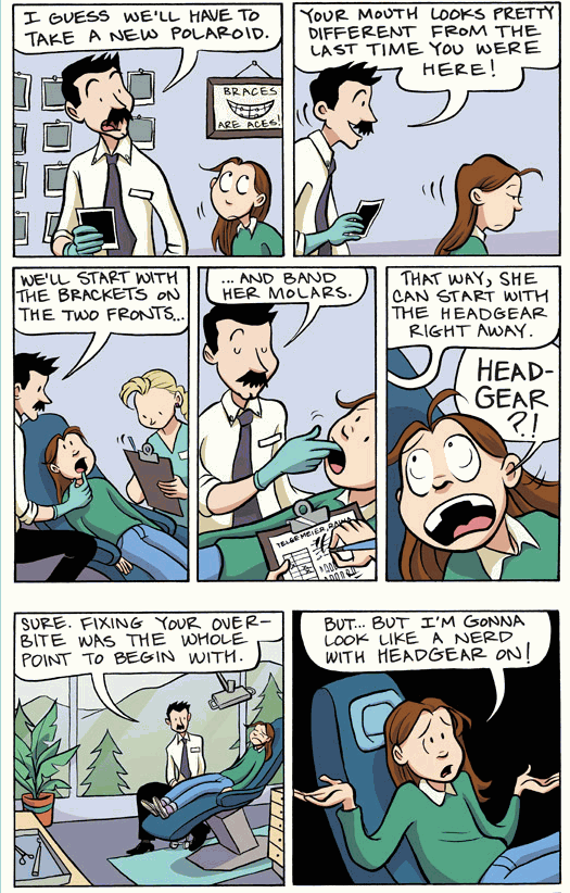 [Book Review] Smile by Raina Telgemeier Rotoscopers