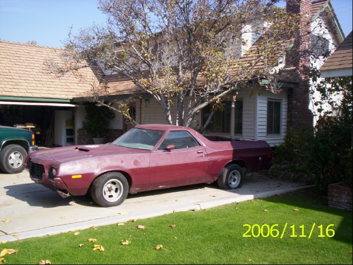 Brad's 1972 Ranchero Restoration Saga