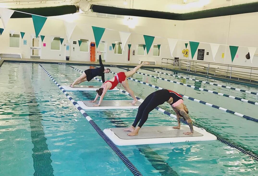Indoor Pool at Clay Madsen City of Round Rock
