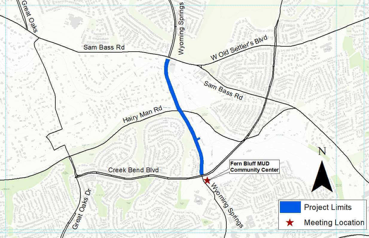 City hosts second open house for Wyoming Springs Drive project City
