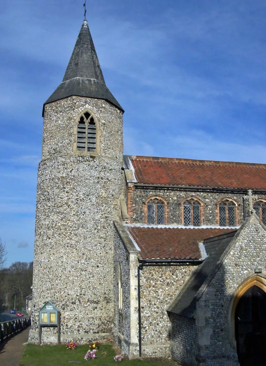 Croxton All Saints Round Tower Church • Norfolk