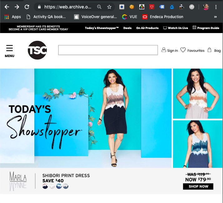 The Shopping Channel site redesign James Roussel, canadian UX and digital