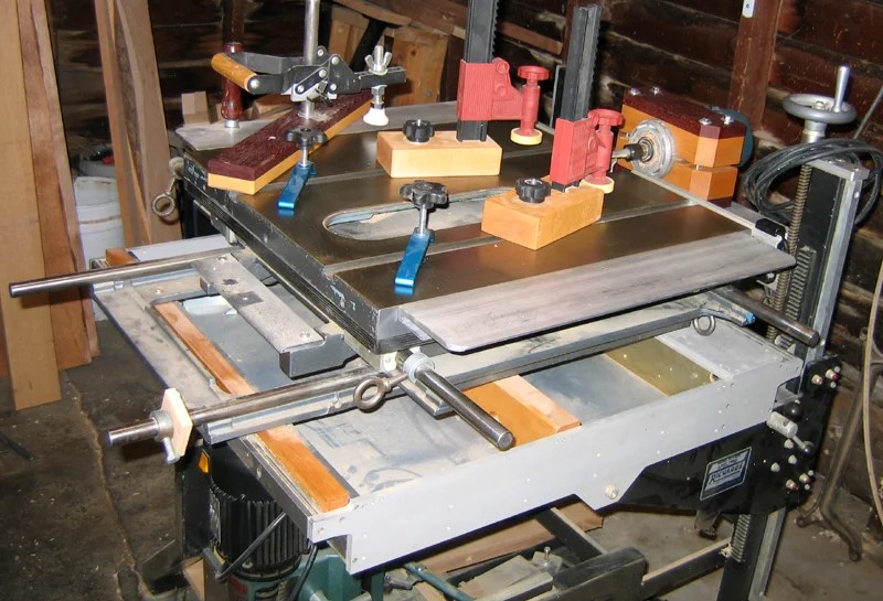 Plunge router held horizontally Plunge for travel? Router Forums