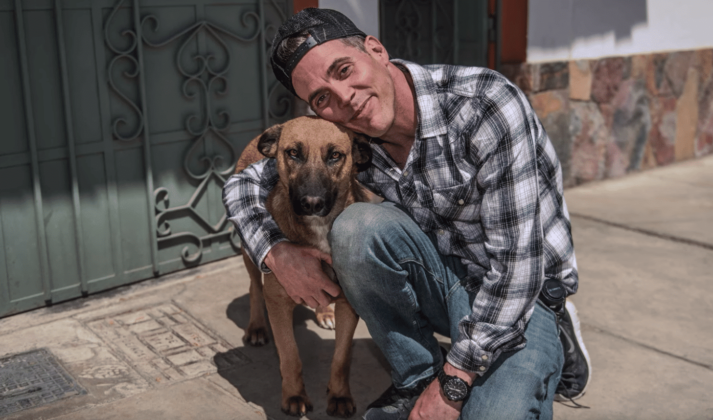 Daredevil SteveO's Rescue Dog from Peru Now a Service Dog and Therapy