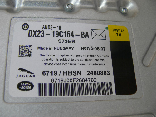 GENUINE LAND ROVER AMPLIFIER LR2 LR4 RANGE ROVER EVOQUE RANGE ROVER