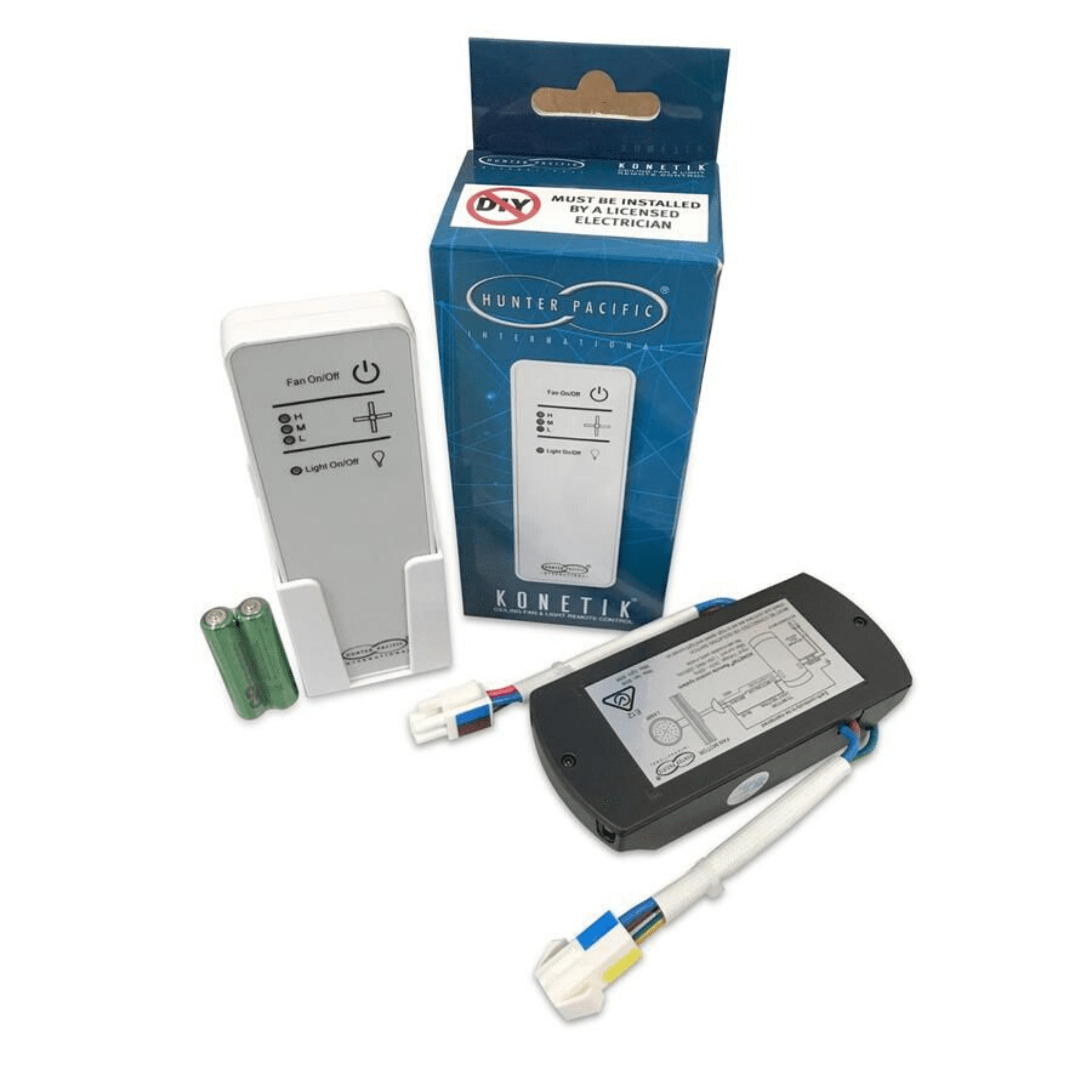 Hunter Pacific AC Fan Motor Compatible Remote Control Rovert