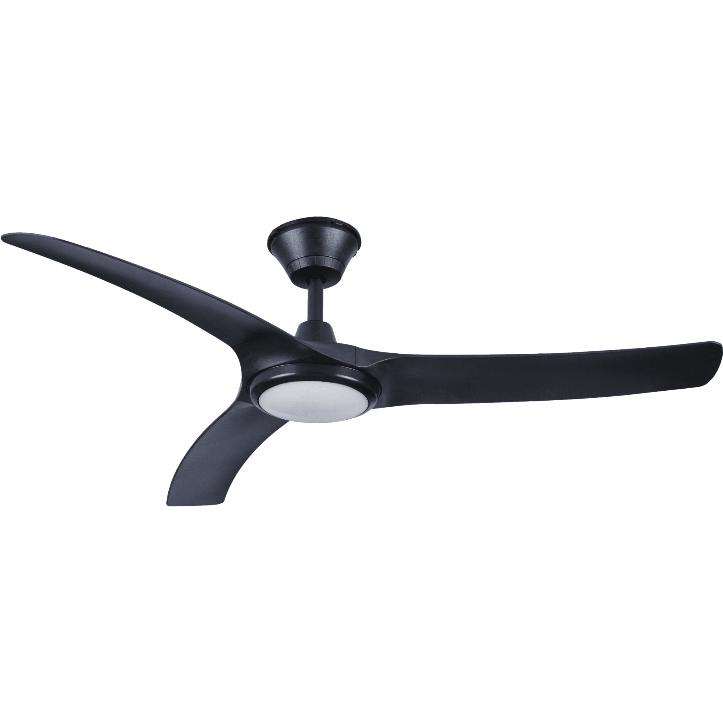 Hunter Pacific Aqua Waterproof "DC" Ceiling Fan Matt Black with 18W LED