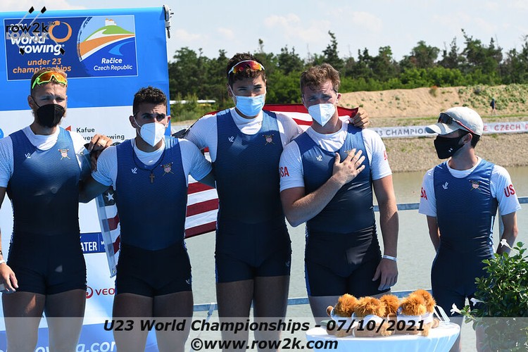 U.S. Wins Three Medals on Saturday at the 2021 World Rowing Under 23