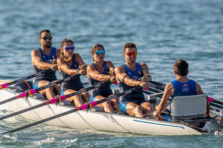 U.S. Mixed Quad Win Beach Sprint Finals Bronze Regatta & Event