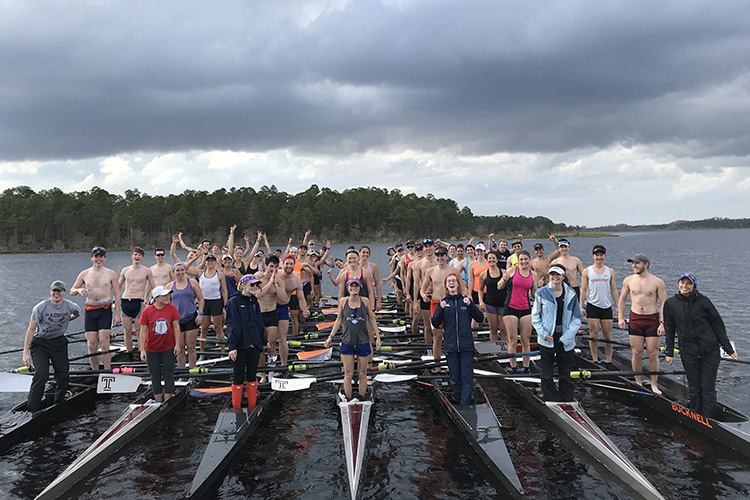 Bucknell and Temple Camp row2k Rowing Photo of the Day