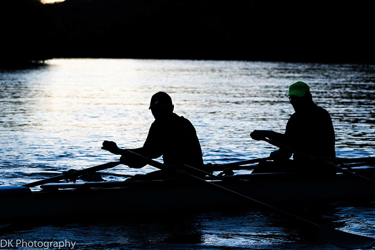 Whitemarsh Sunrise row2k Rowing Photo of the Day