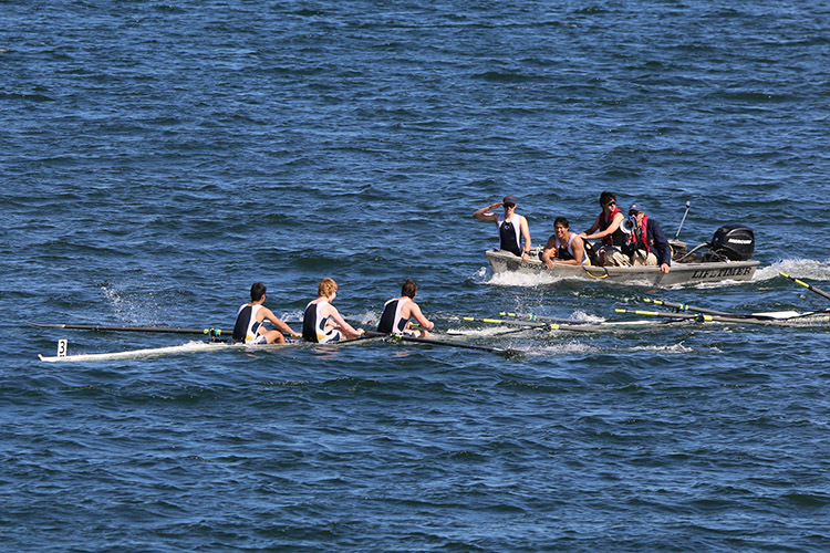 Bainbridge Swamping row2k Rowing Photo of the Day