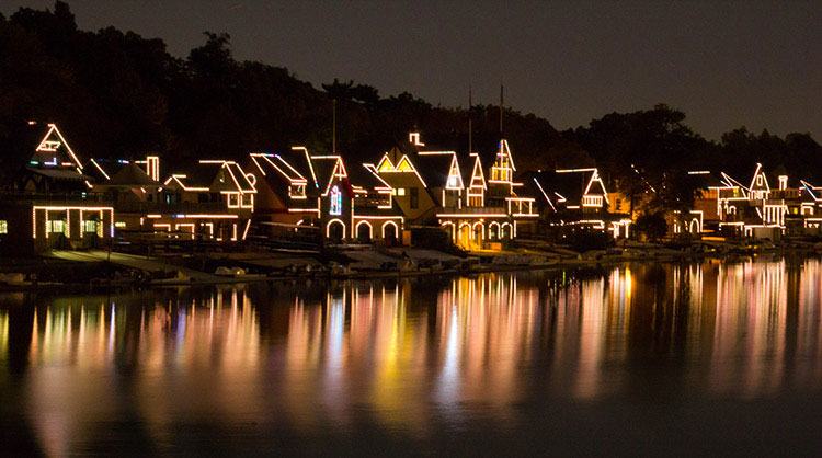 Boathouse Row row2k Rowing Photo of the Day