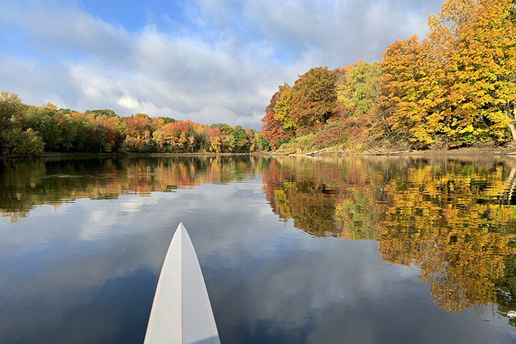 Lamoille River, VT row2k Rowing Photo of the Day