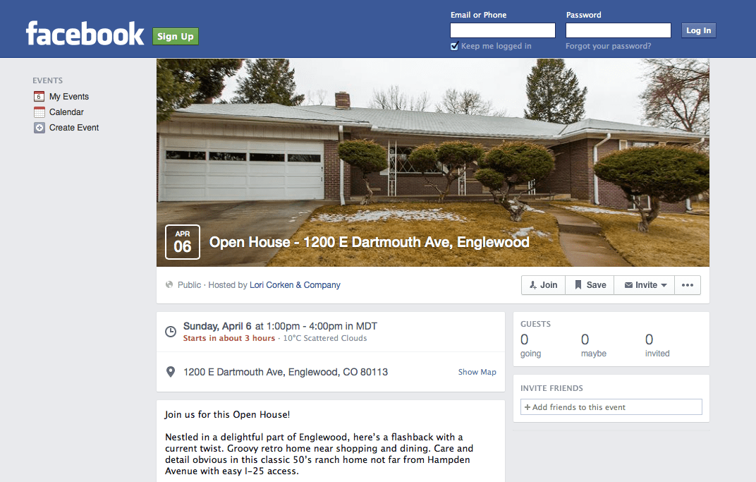 Open Houses Management Platform a Social Media Network developed by