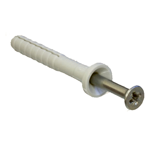 M6x40 Zinc/Nylon Hammer Fixings Rowebb