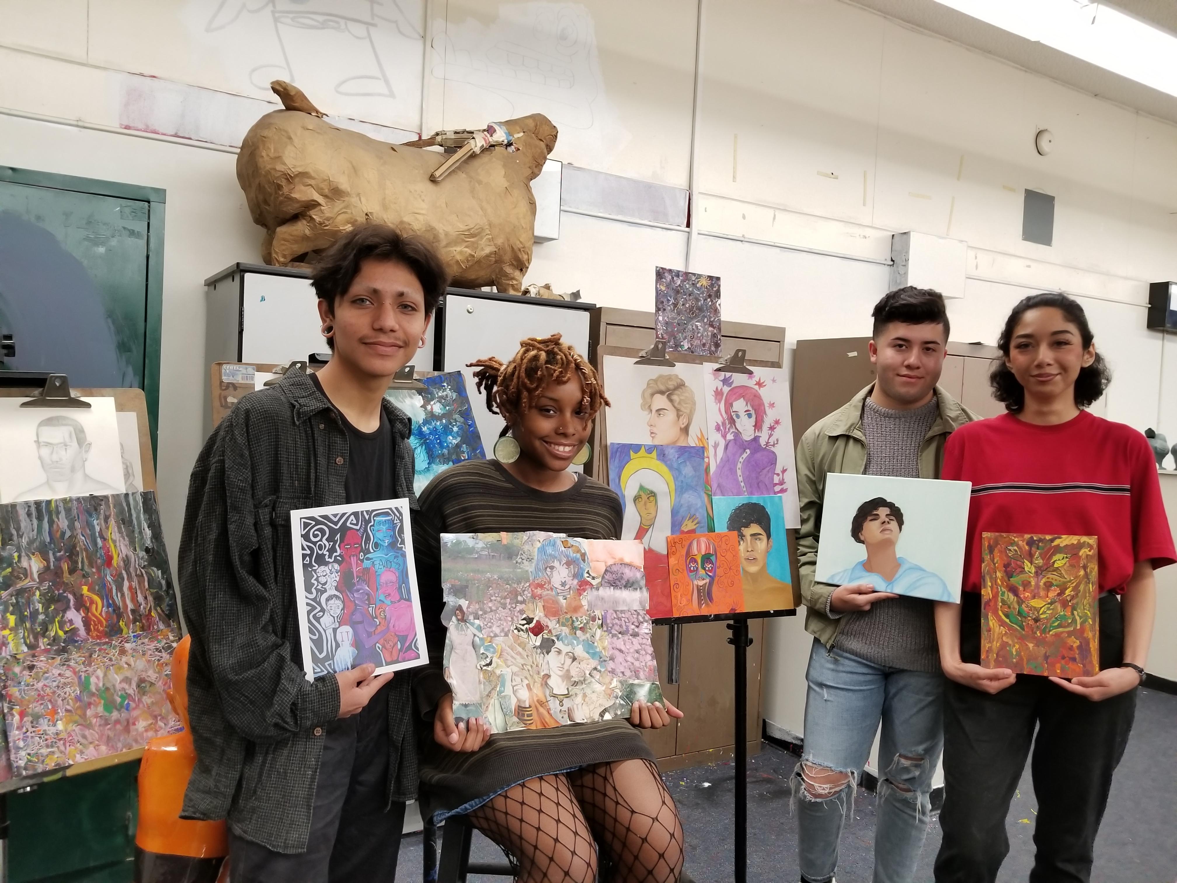 ROWLAND UNIFIED STUDENT 2018 ART EXHIBITION AT ROWLAND HEIGHTS COMMUNITY CENTER MARCH 22
