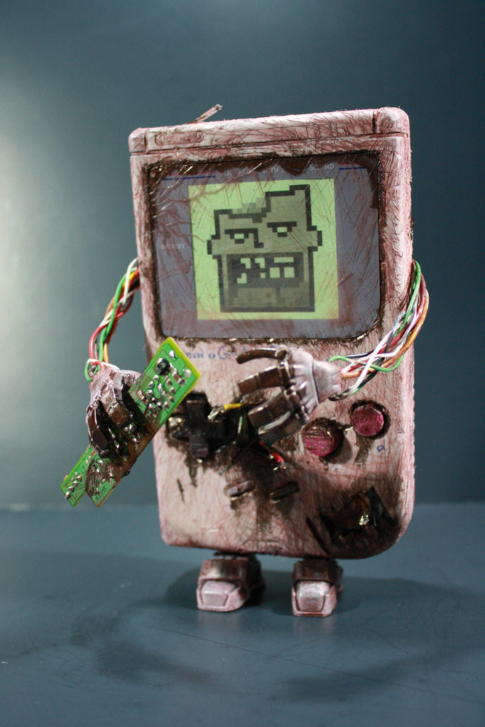 zombie gameboy