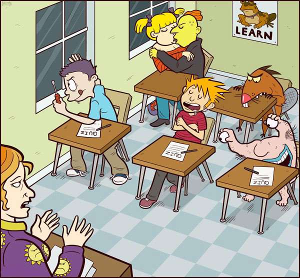 Cartoon University: Classroom