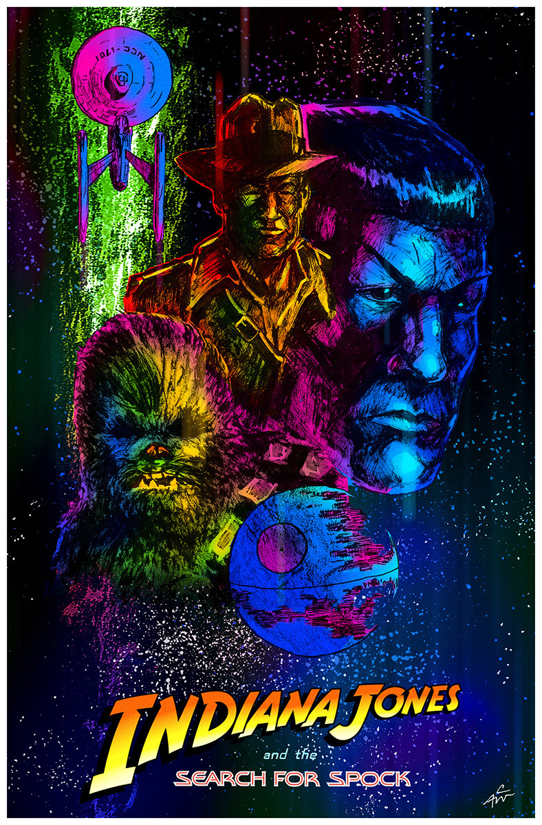 Indiana Jones and the Search for Spock [Fake Movie Poster]