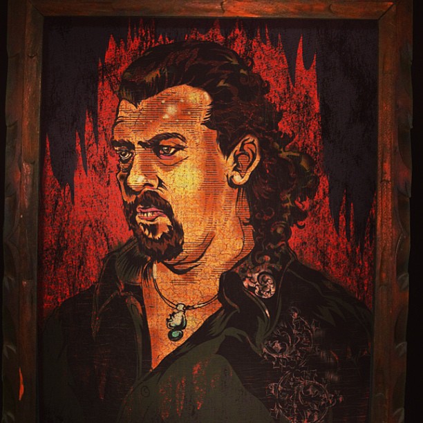 Velvet Kenny Powers Painting by JTO (Jeff T. Owens) - Eastbound and Down - Danny McBride