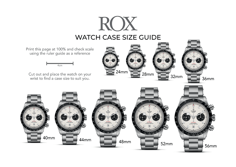 Watch Size Guide