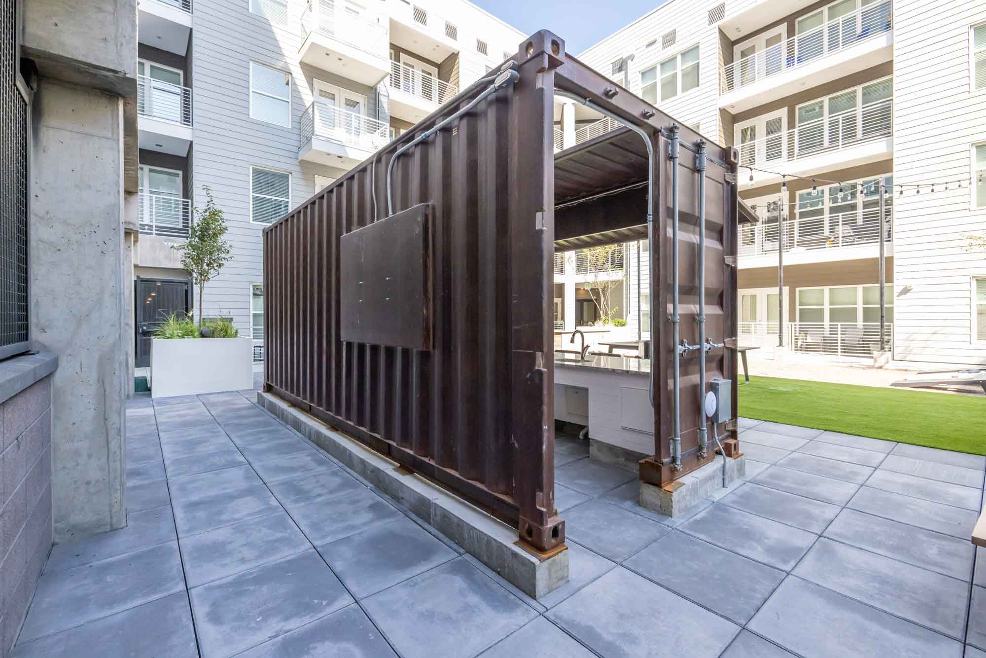 Custom Shipping Container Patio Bar ROXBOX Containers