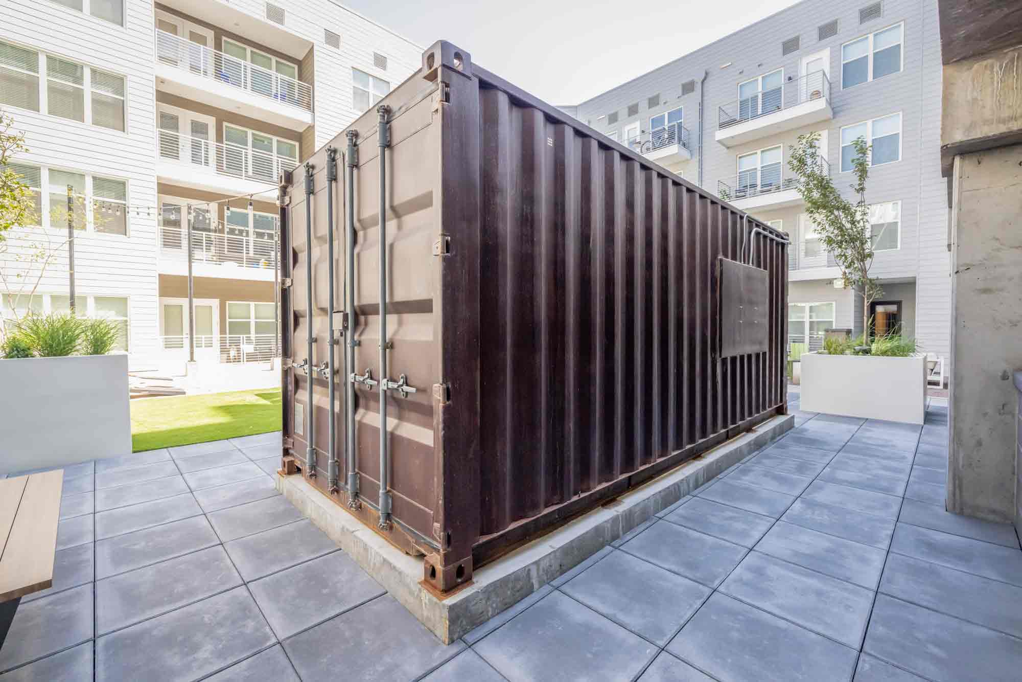 Custom Shipping Container Patio Bar ROXBOX Containers