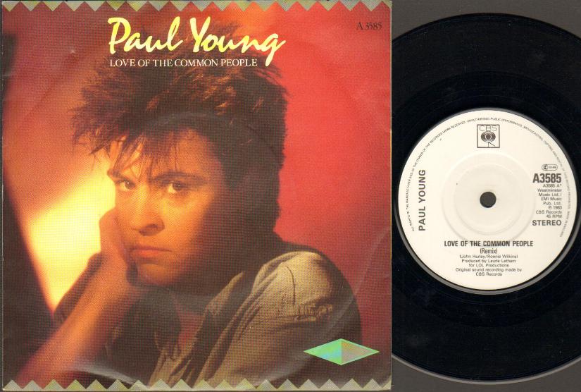 Paul Young Love Of The Common People Records, Vinyl and