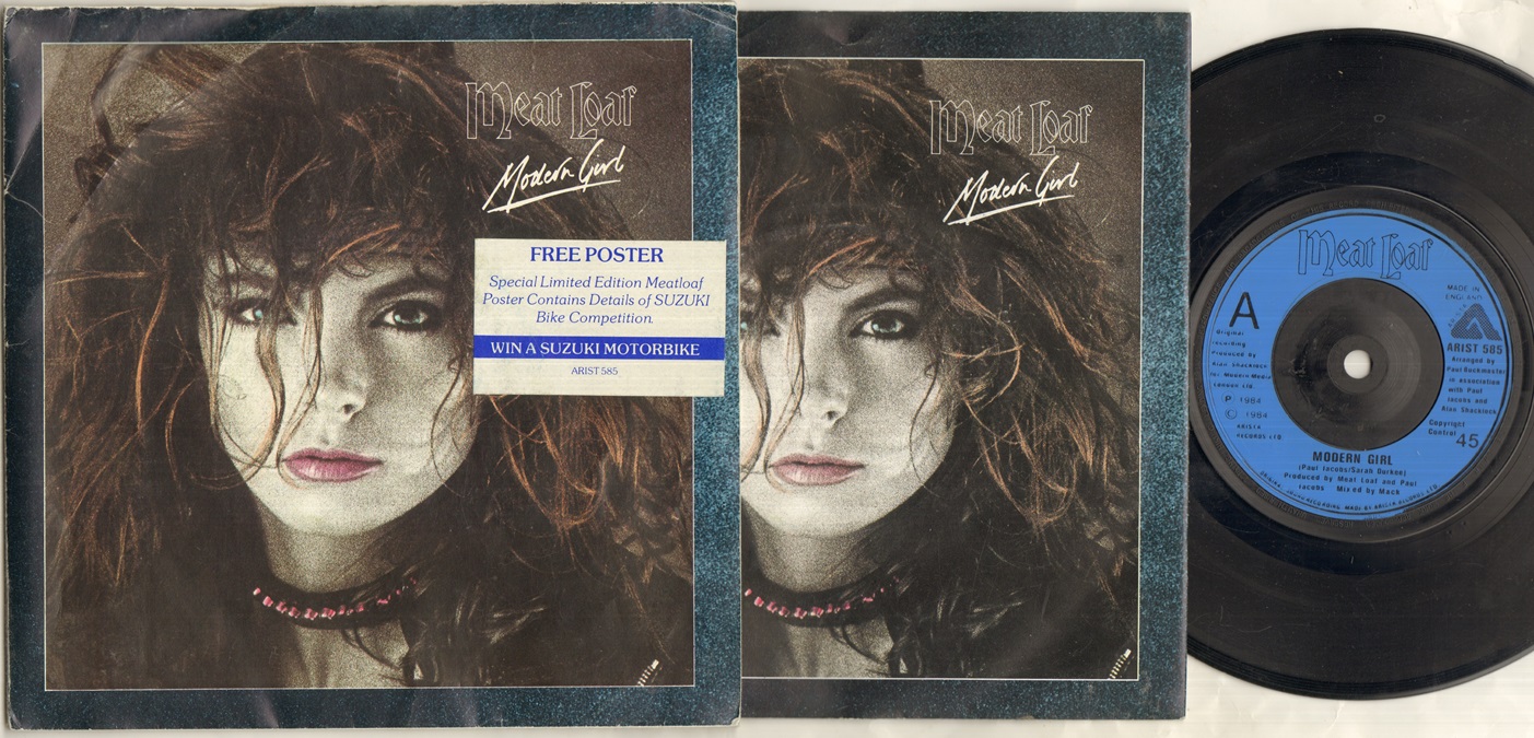 Meat Loaf Modern Girl Records, LPs, Vinyl and CDs MusicStack