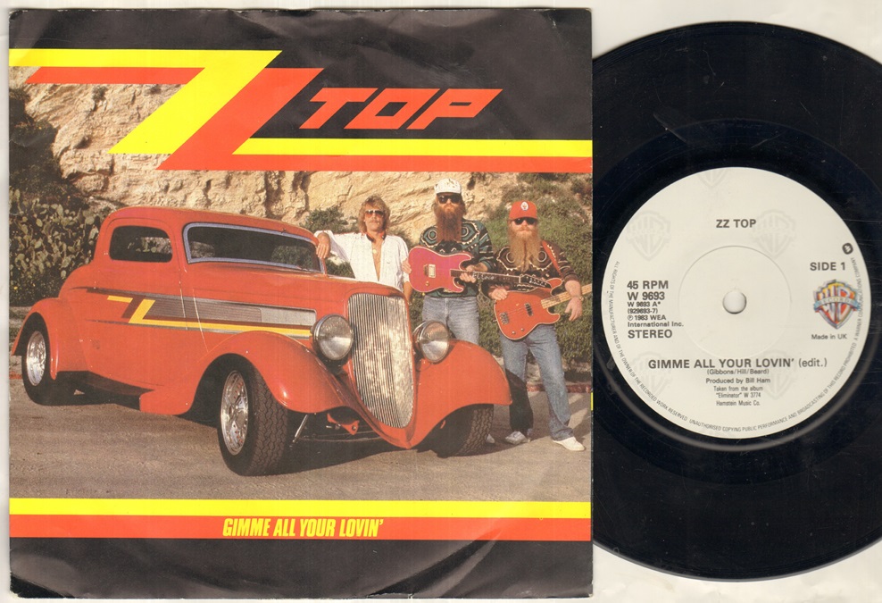 Zz Top Gimme All Your Lovin Records, LPs, Vinyl and CDs MusicStack