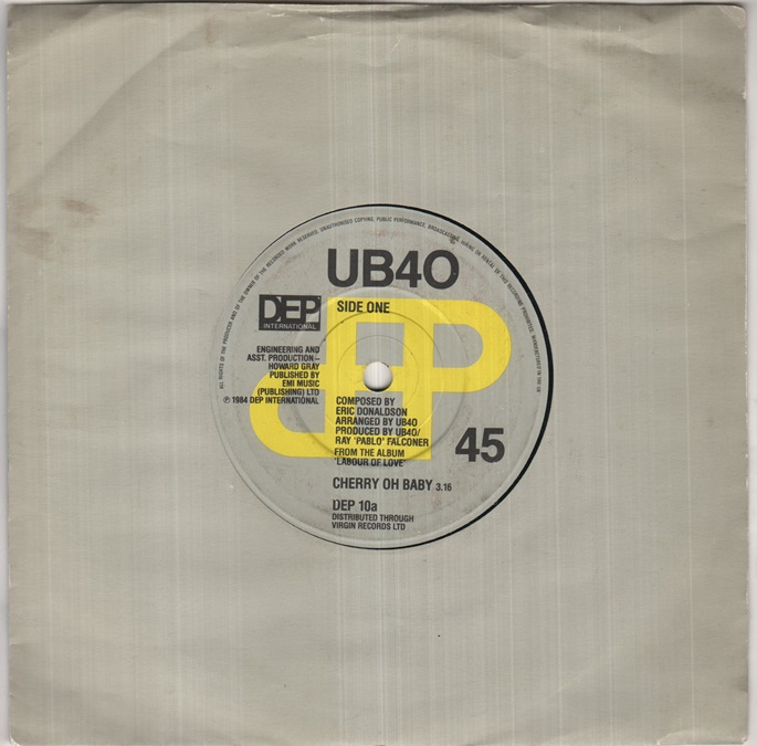 Ub40 Cherry Oh Baby Records, LPs, Vinyl and CDs MusicStack