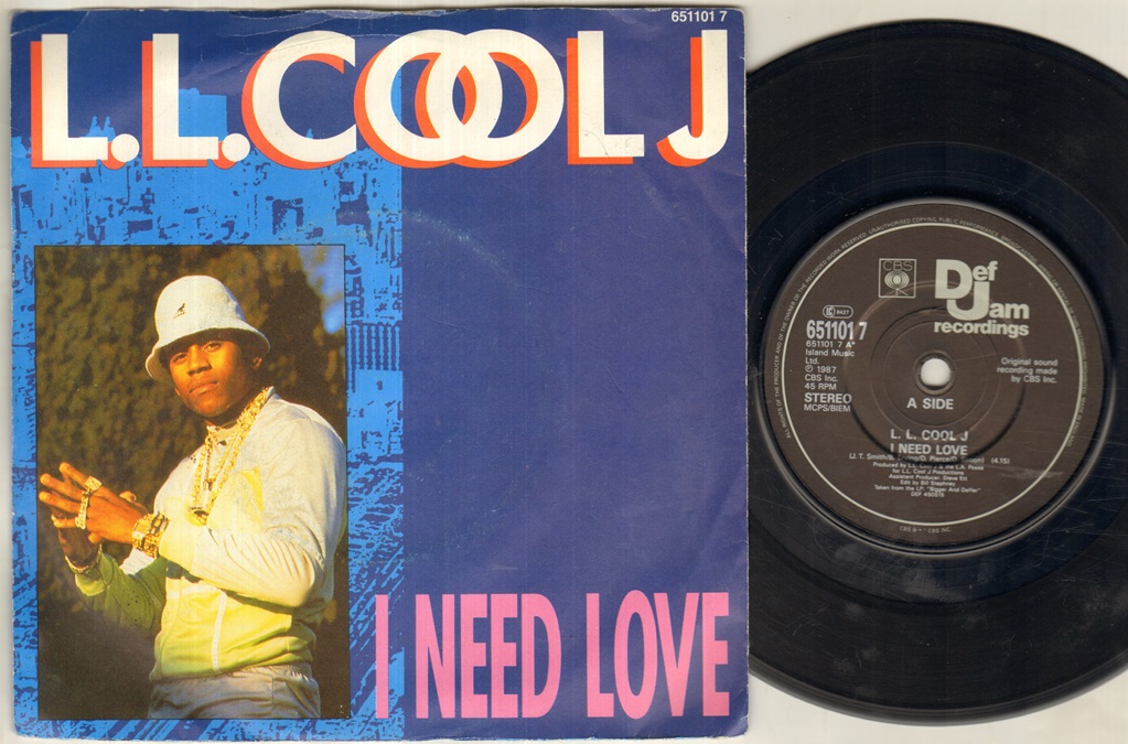 Ll Cool J I Need Love Records, LPs, Vinyl and CDs MusicStack
