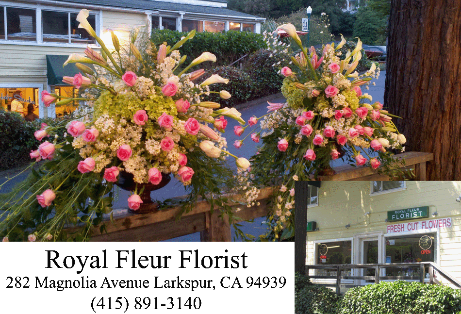 About Us Royal Fleur Florist Larkspur, CA 94939