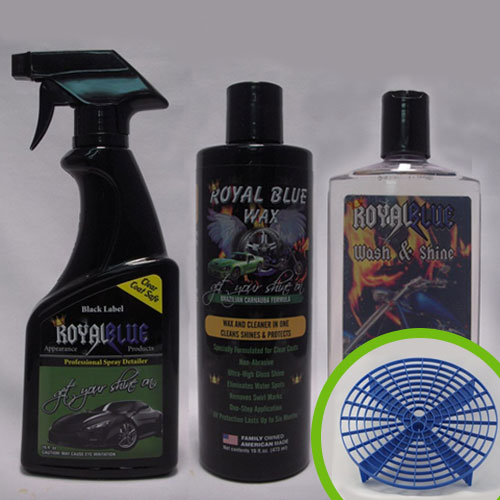 Complete Exterior Kit Royal Blue Wax