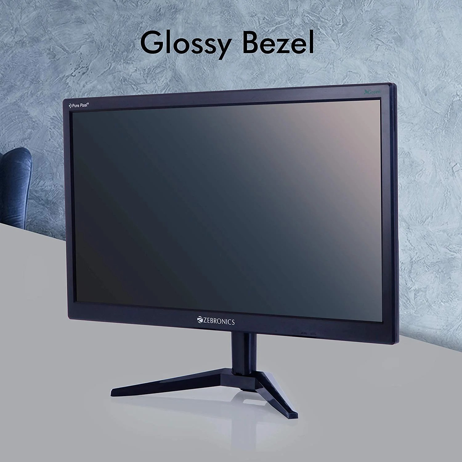 Zebronics 20 inch LED Monitor With HDMI & VGA Port Royal Computer