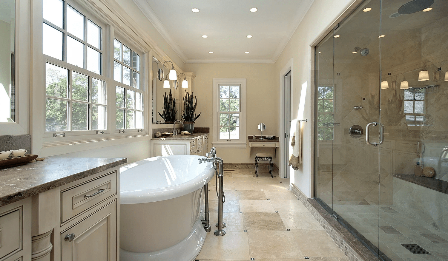 New High End Bathroom Remodeling In The OakBrook Area
