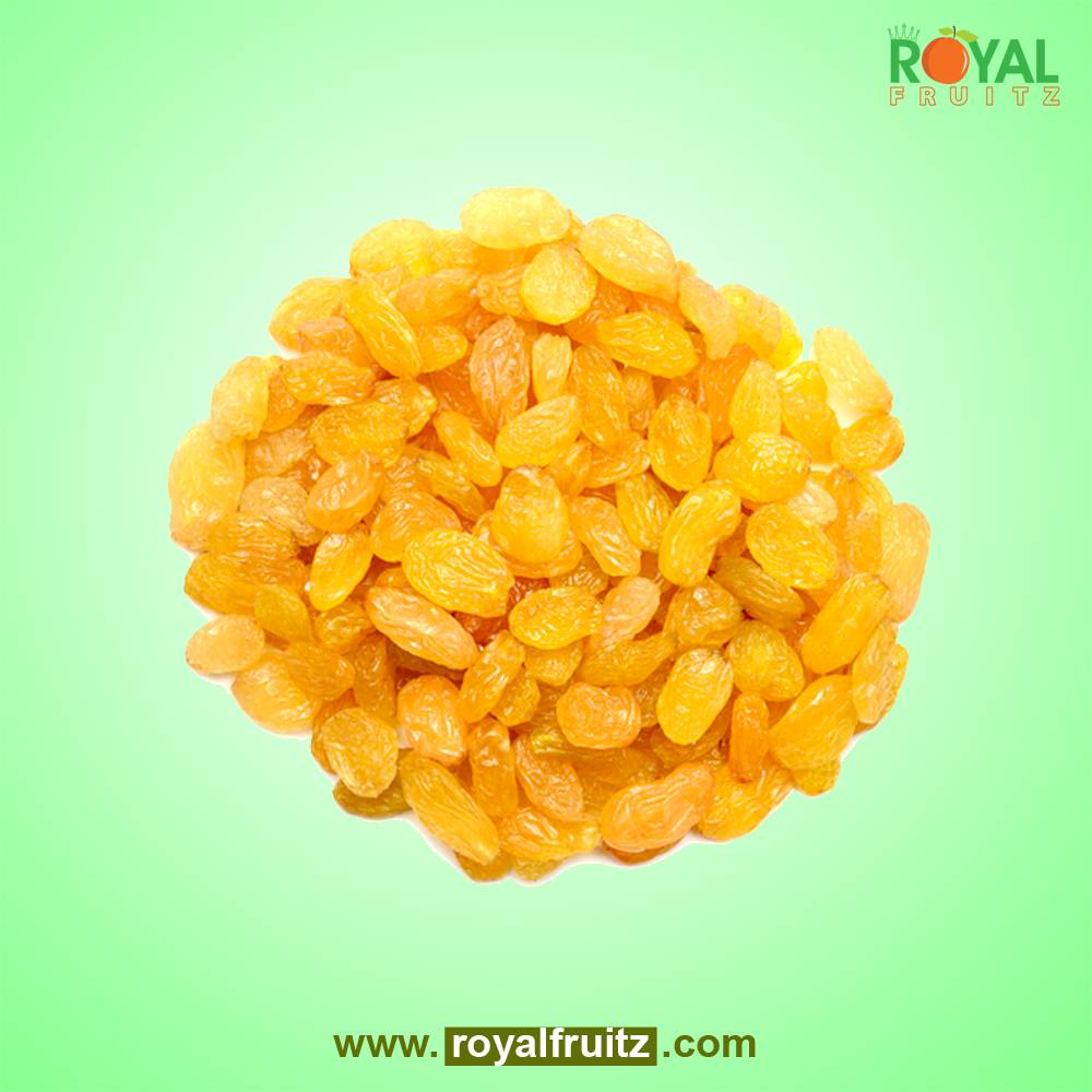 Gold Raisins Sada Kismis seedless250gm from Pakistan RoyalFruitz