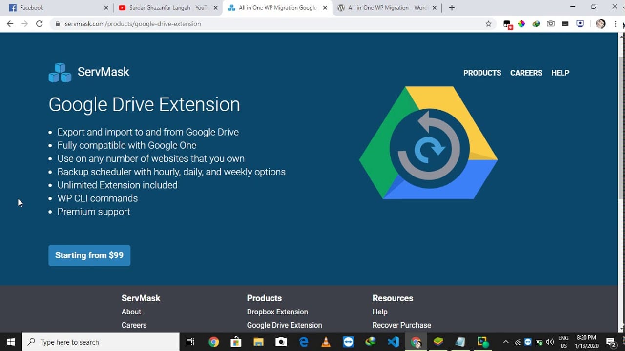 All In One WP Migration Google Drive Extension GPL v2.89 ROYAL GPL