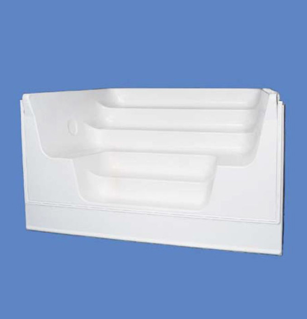 48" Straight Wall Pool BoltOn Steps Royal Swimming Pools