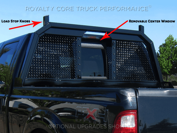 Ford F-150 2004-2014 Rc88 Ultra Billet Headache Rack W/ Integrated Taillights