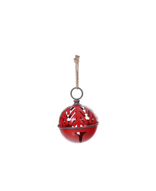 Metal Bell Ornament Sm, White 7015 Royer's flowers and gifts