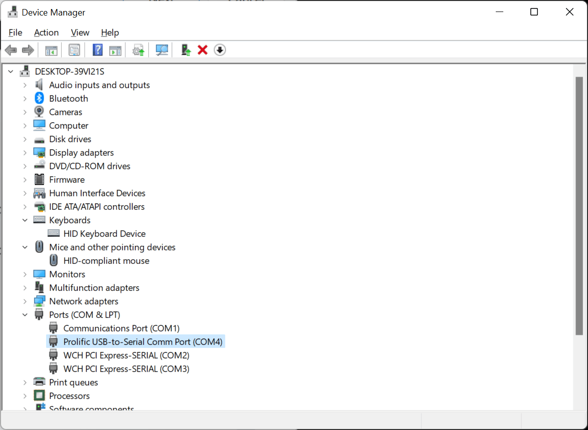 Windows 10 prolific usb virtual box omnilopte