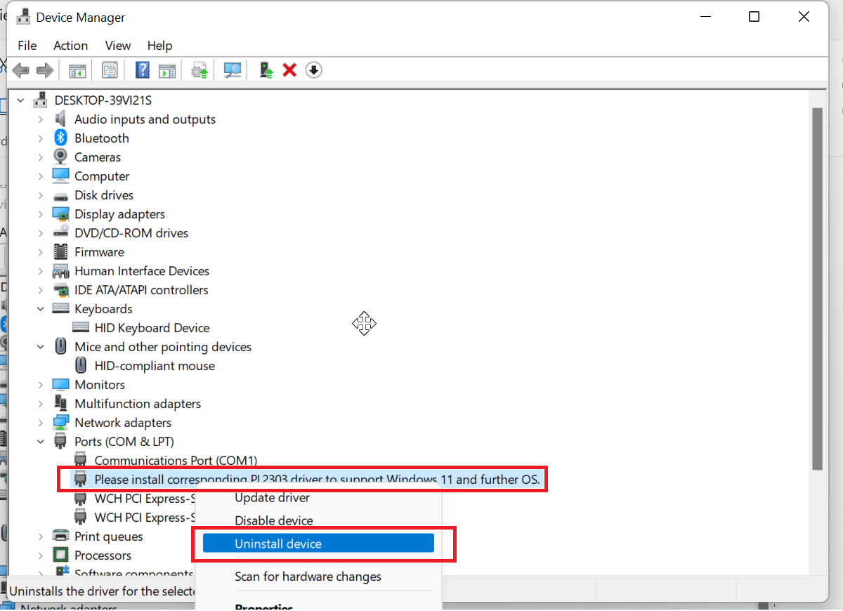 How to install prolific driver PL2303 on Windows 10 or Windows 11