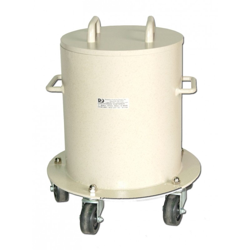 Lead Storage Container for Ge68 Phantom Radiation Products Design, Inc.