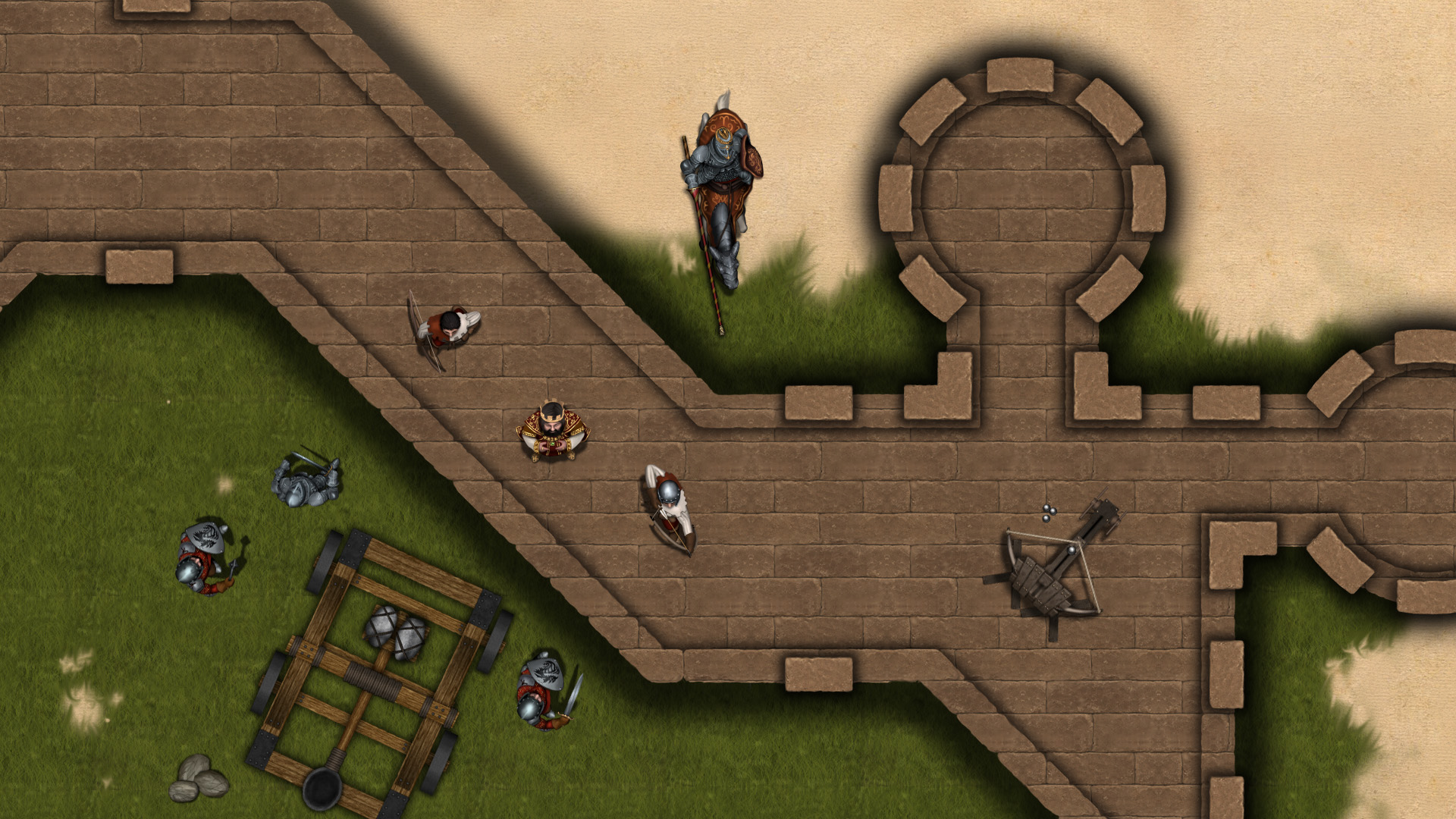 The Castles & siege engines addon art kit Game Master's Campaign