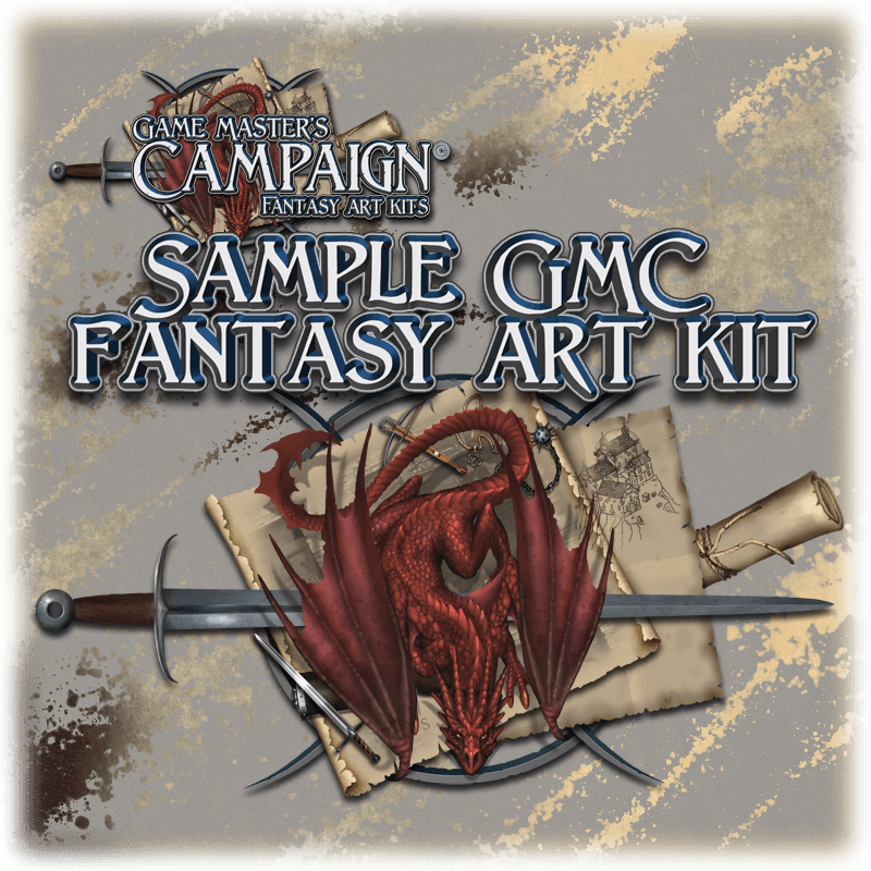 Sample GMC Fantasy art kit Game Master's Campaign Rpg art kits