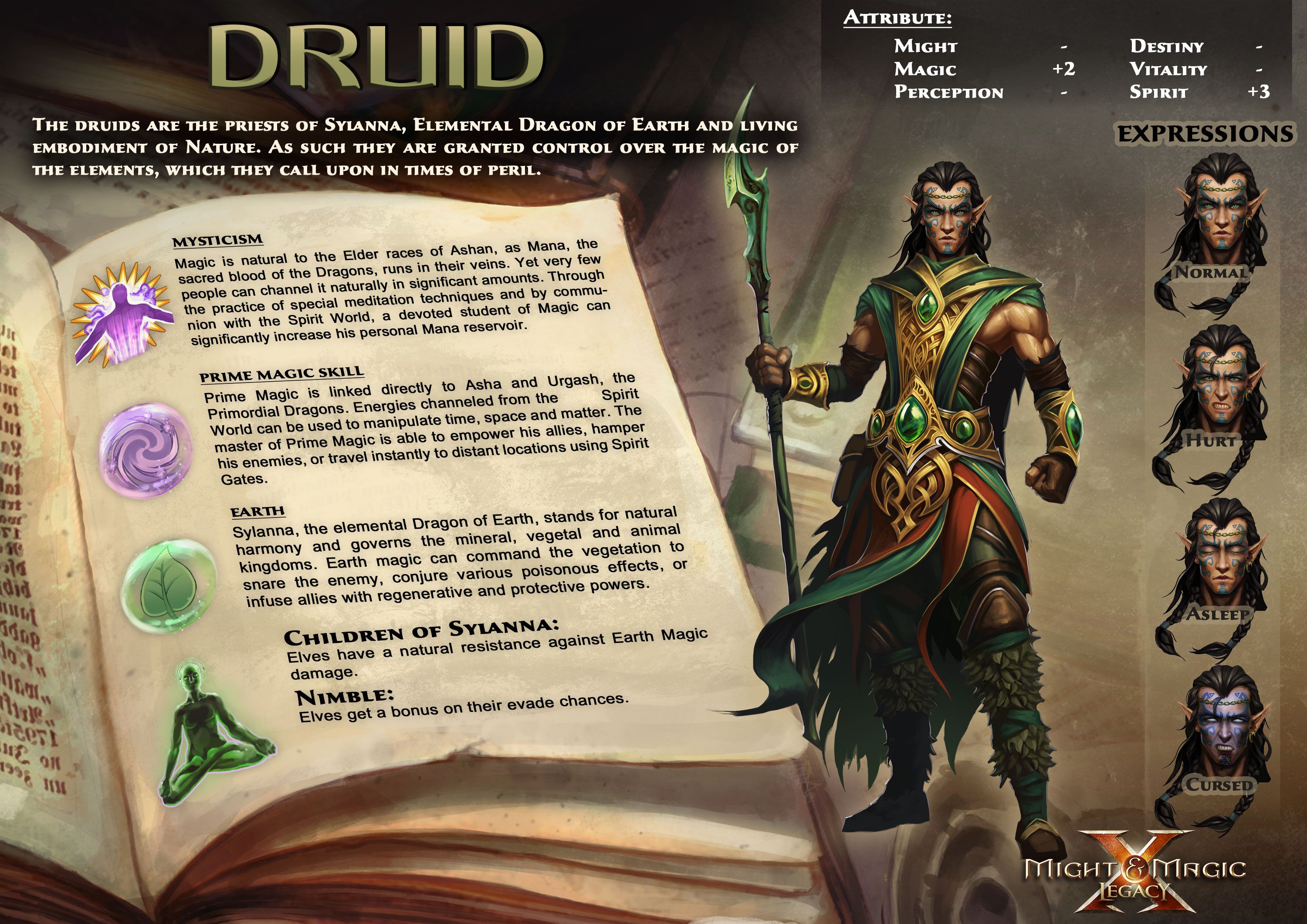 Game News Might & Magic X Update The Druid rpg codex > Would you like to play a game?